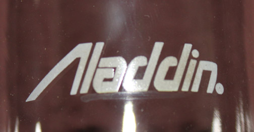Last single line Aladdin logo
